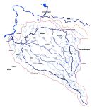 Cours d‘eau La La Sumène, La Tarentaine, La Rhue, Le Mars, La Dordogne